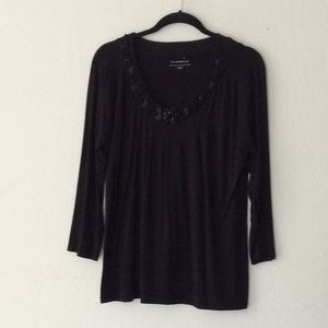 Charter Club 3/4 Sleeve Top